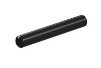 Picture of Plastic axle 30, black