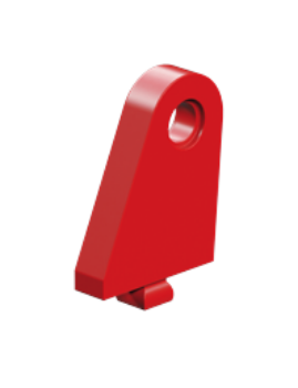 Picture of Steering lever, red