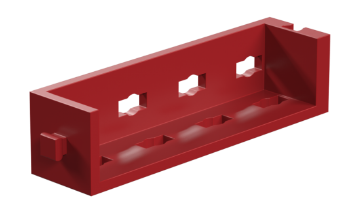 Picture of Angle girder 60, red