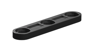 Picture of I-Strut with bore 30, black
