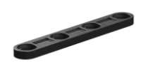 Picture of I-Strut with bore 45, black