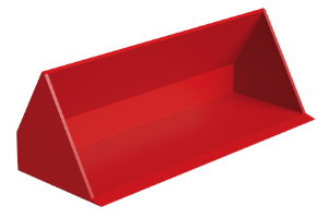 Picture of Shovel, red