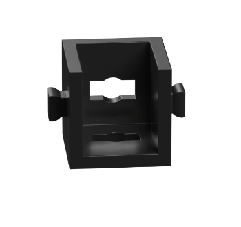 Picture of Angle girder 15 with 2 pins, black
