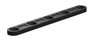 Picture of I-Strut with bore 60, black