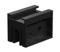 Picture of Rack & Pinion box, black