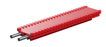 Picture of Rack 60 m=0.5, red