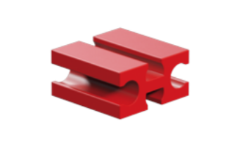 Picture of Building block 7.5, red