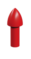 Picture of Pointed adapter for propellers, red