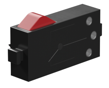 Picture of Mini switch, SPDT black