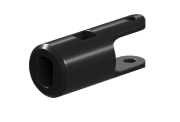 Picture of Cardan yoke for wheel axles, black