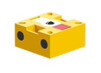 Picture of Photo transistor assembled, yellow