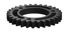 Picture of Gear wheel T30, black