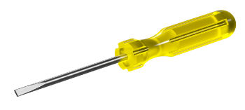 Picture of Screwdriver, yellow