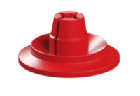Picture of Flat hub collet, red