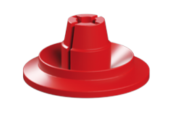 Picture of Flat hub collet, red