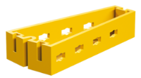 Picture of Angle girder 7,5°, yellow 