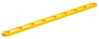 Picture of I-Strut with bore 120, yellow