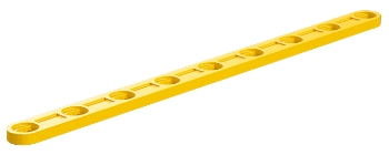 Picture of I-Strut with bore 120, yellow