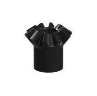 Picture of Bevel gear with sleeve, black