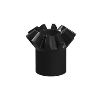 Picture of Bevel gear with sleeve, black