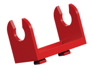 Picture of Cable winch frame 30, red