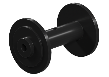 Picture of Cable winch drum, black