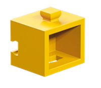 Picture of Statics building block, yellow