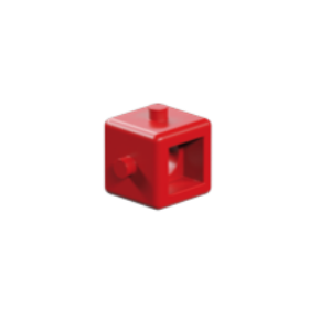 Picture of Gear cube, red