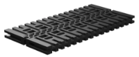 Picture of Base plate 120x60, black