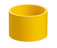 Picture of Tubular sleeve 30x20, yellow