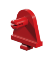Picture of Wheel support, red