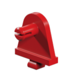 Picture of Wheel support, red