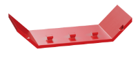 Picture of Mudguard with pins, red