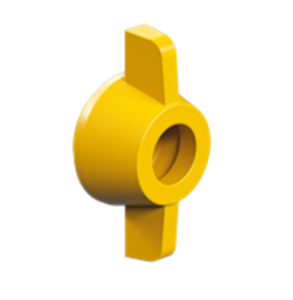 Picture of Hub nut, yellow