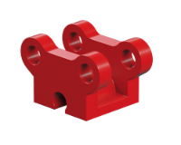 Picture of Roller block, red