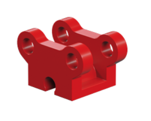 Picture of Roller block, red