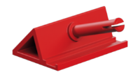 Picture of Steering wheel holder R 30, red