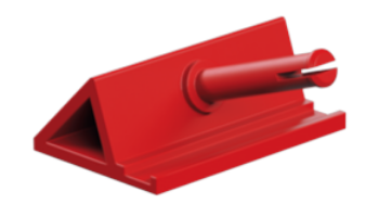 Picture of Steering wheel holder R 30, red