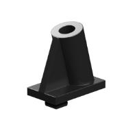 Picture of Steering column base, black