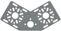 Picture of 120 Degree Bracket (Silver)