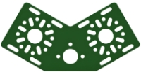Picture of 120 Degree Bracket (Green)