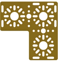 Picture of 90 Degree Bracket (Gold)