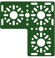 Picture of 90 Degree Bracket (Green)