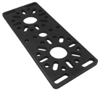 Picture of 96mm x 40mm Flat Bracket (Black)