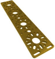 Picture of 192mm x 40mm Flat Bracket (Gold)