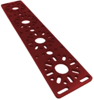 Picture of 192mm x 40mm Flat Bracket (Red)