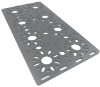 Picture of 192mm x 96mm Flat Bracket (Silver)