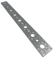 Picture of 384mm x 40mm Flat Bracket (Silver)