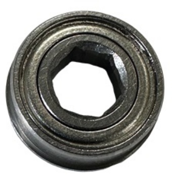 6mm Hex-Shaft Flanged Bearing (12 pack)