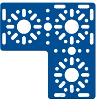 Picture of 90 Degree Bracket (Blue)